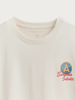 Alvaro Moreno Camisetas|CAMISETA SUNSET Beige