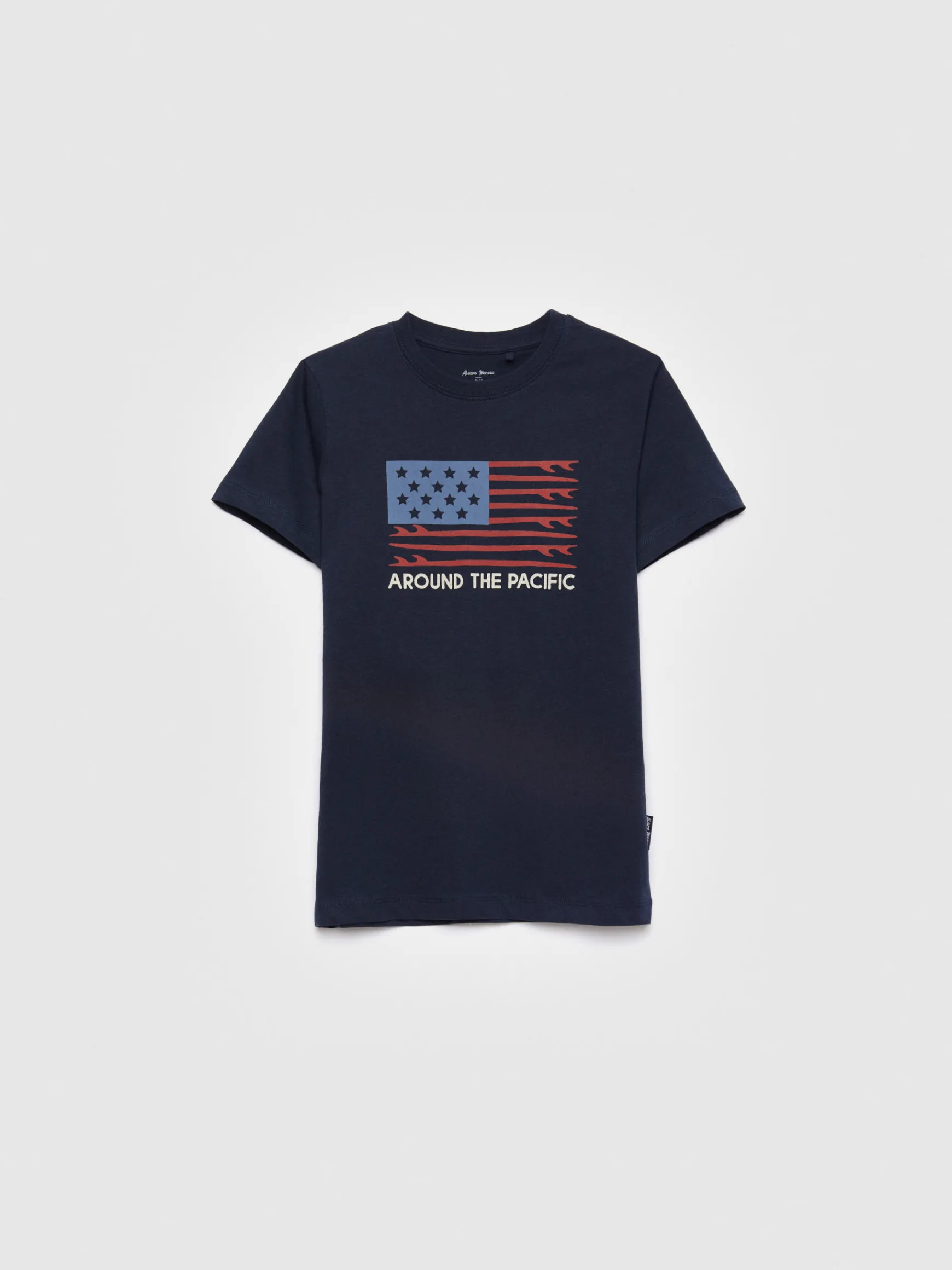 Alvaro Moreno Camisetas|CAMISETA USA KIDS Azul Marino