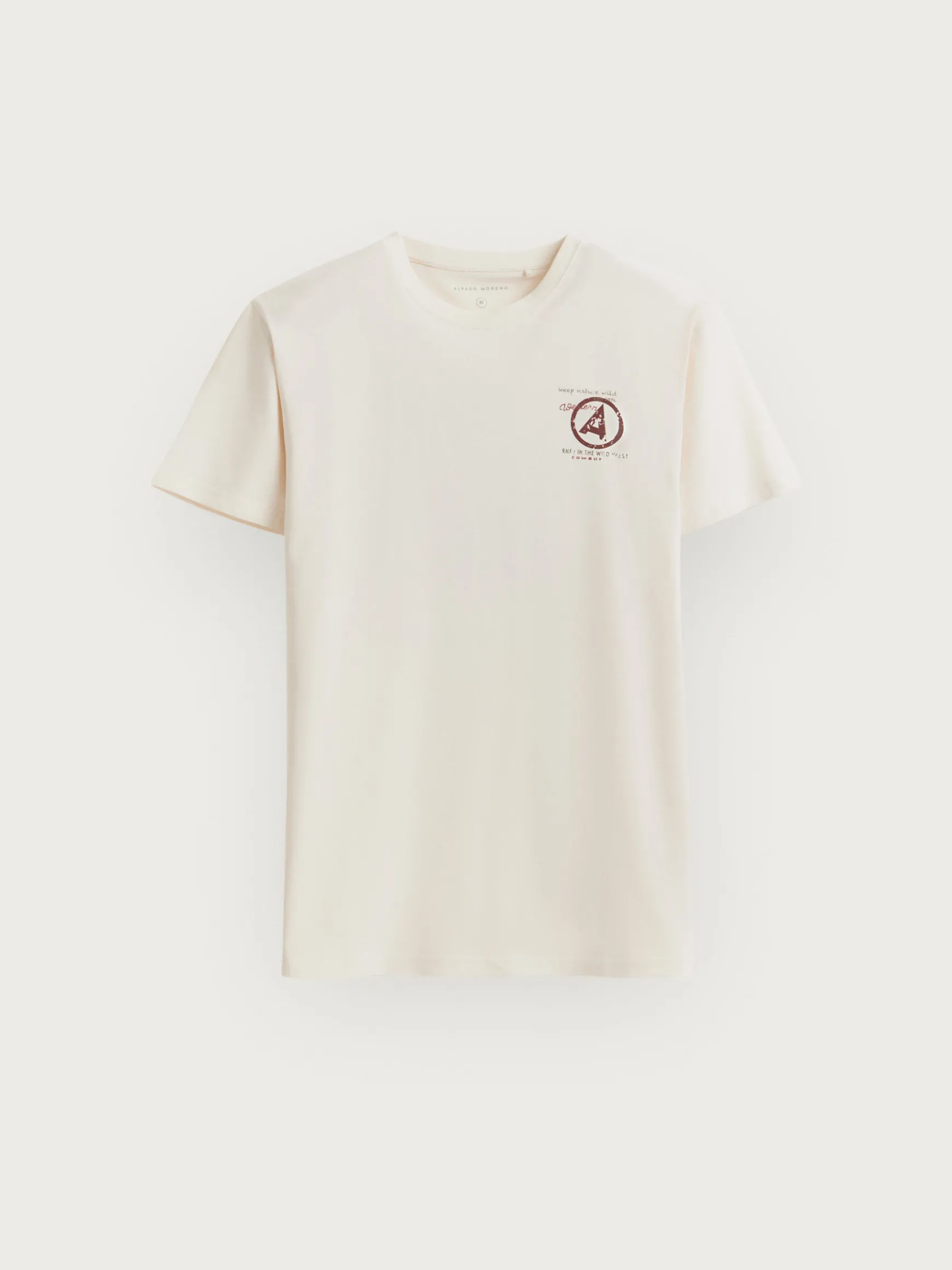 Alvaro Moreno Camisetas|CAMISETA WESTERN Blanco