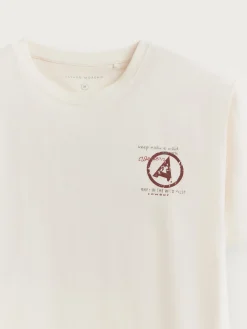 Alvaro Moreno Camisetas|CAMISETA WESTERN Blanco