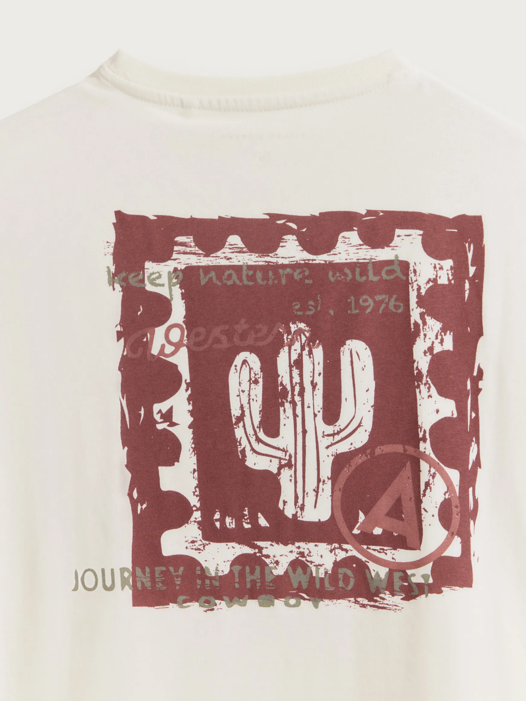 Alvaro Moreno Camisetas|CAMISETA WESTERN Blanco