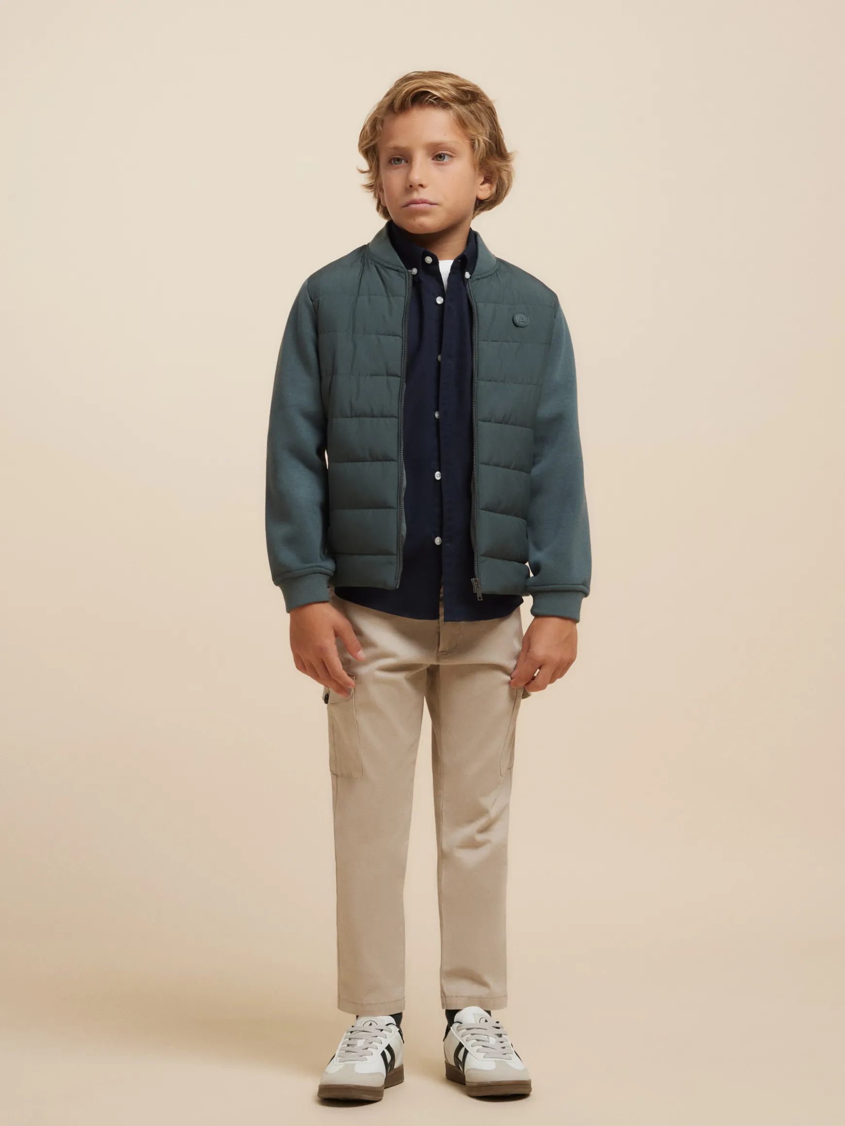 Alvaro Moreno Cazadoras Y Chalecos|CAZADORA ANTLER KIDS Azul