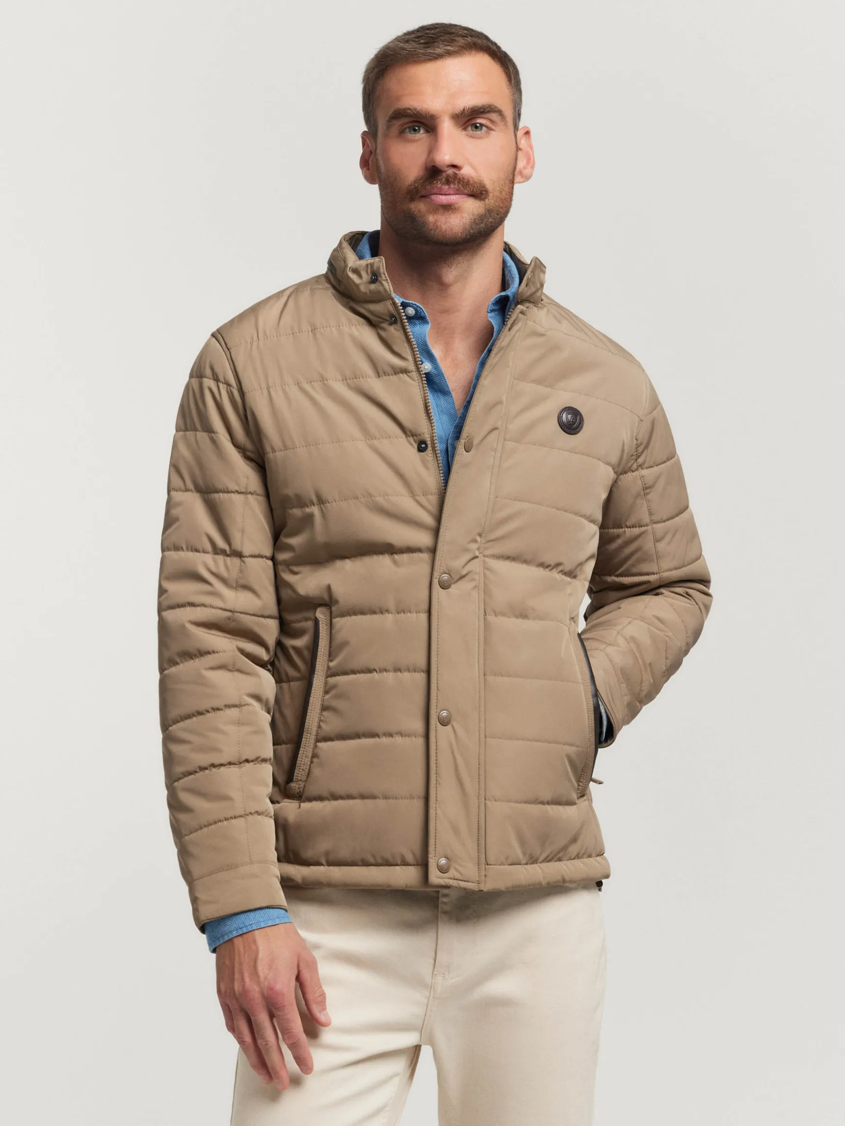 Alvaro Moreno Cazadoras Y Parkas|CAZADORA GOAT Beige