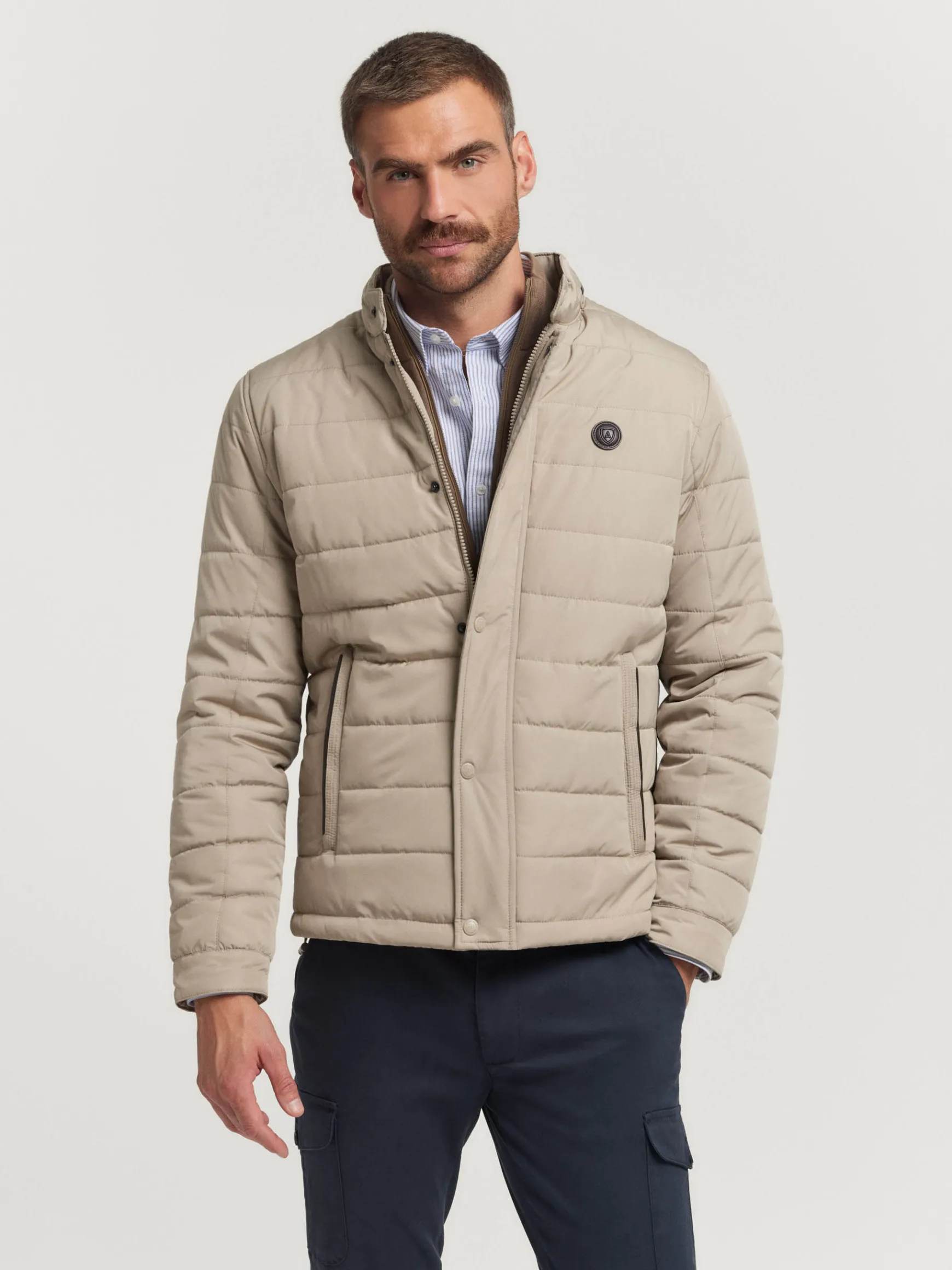 Alvaro Moreno Cazadoras Y Parkas|CAZADORA GOAT Crudo