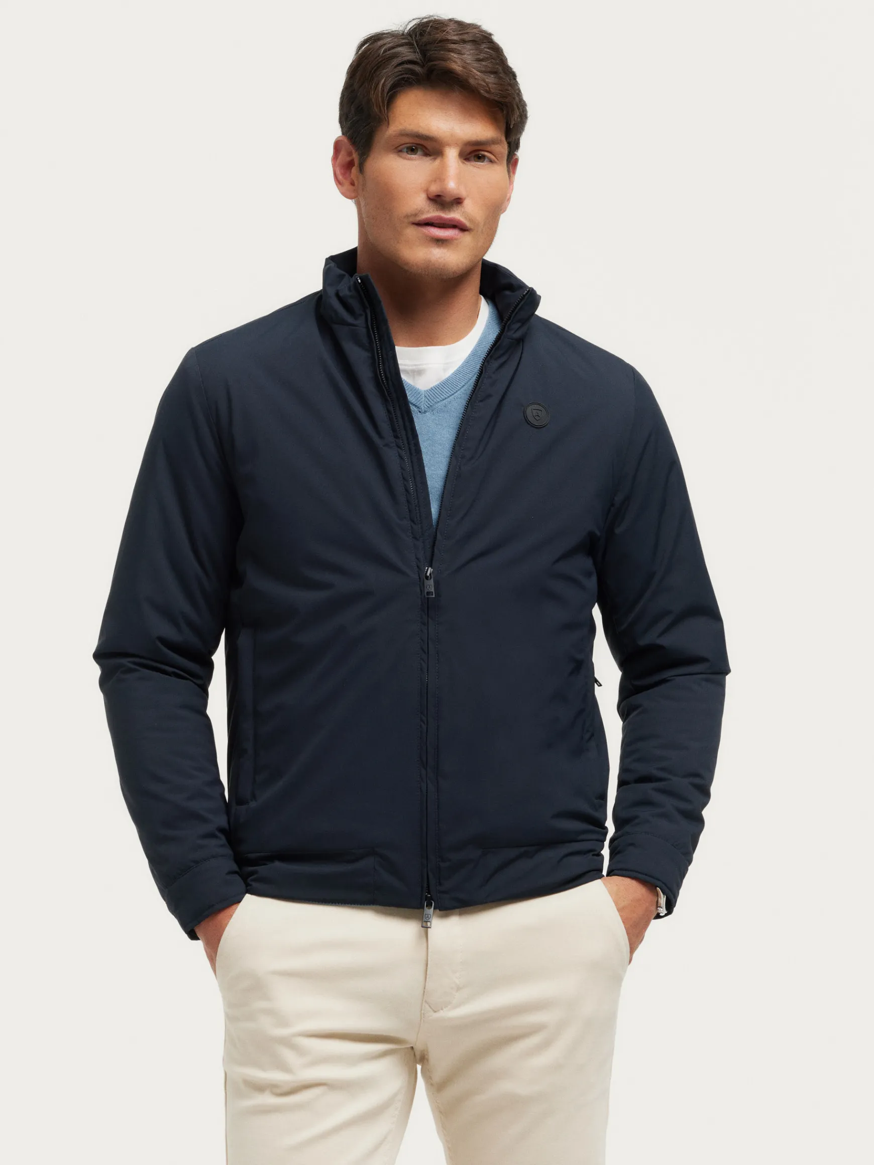 Alvaro Moreno Cazadoras Y Parkas|CAZADORA LECLERC Azul Marino