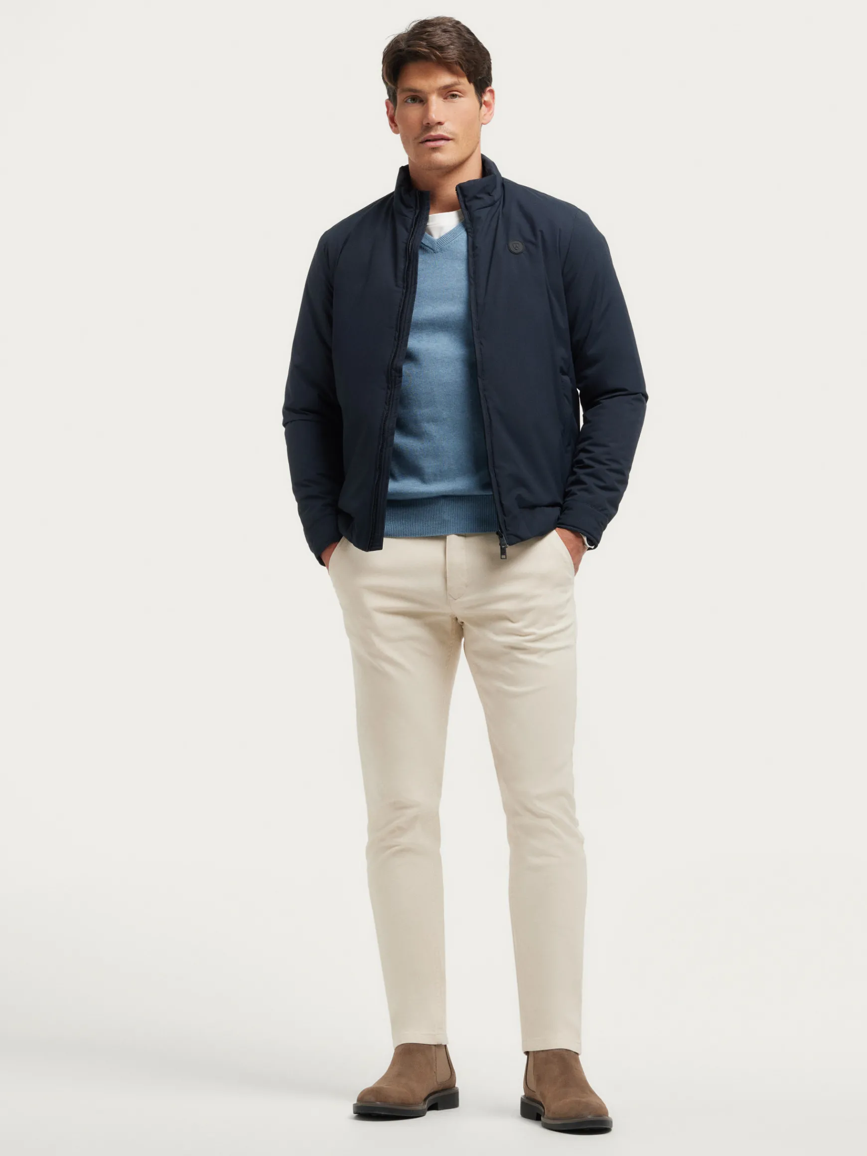 Alvaro Moreno Cazadoras Y Parkas|CAZADORA LECLERC Azul Marino