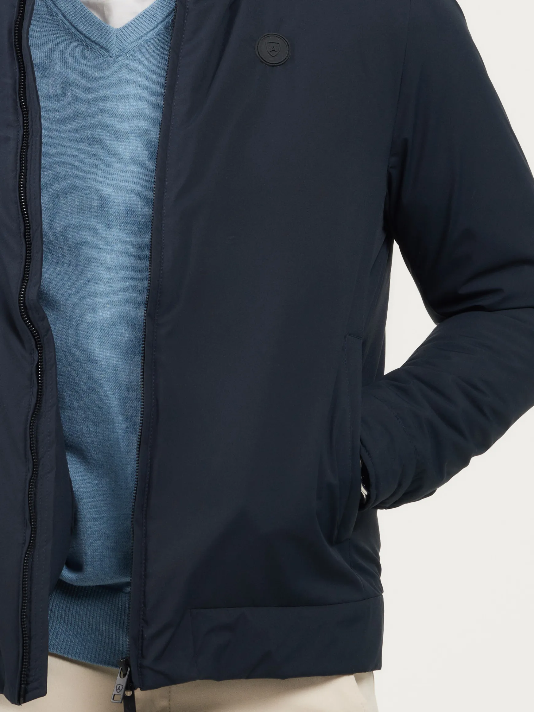 Alvaro Moreno Cazadoras Y Parkas|CAZADORA LECLERC Azul Marino