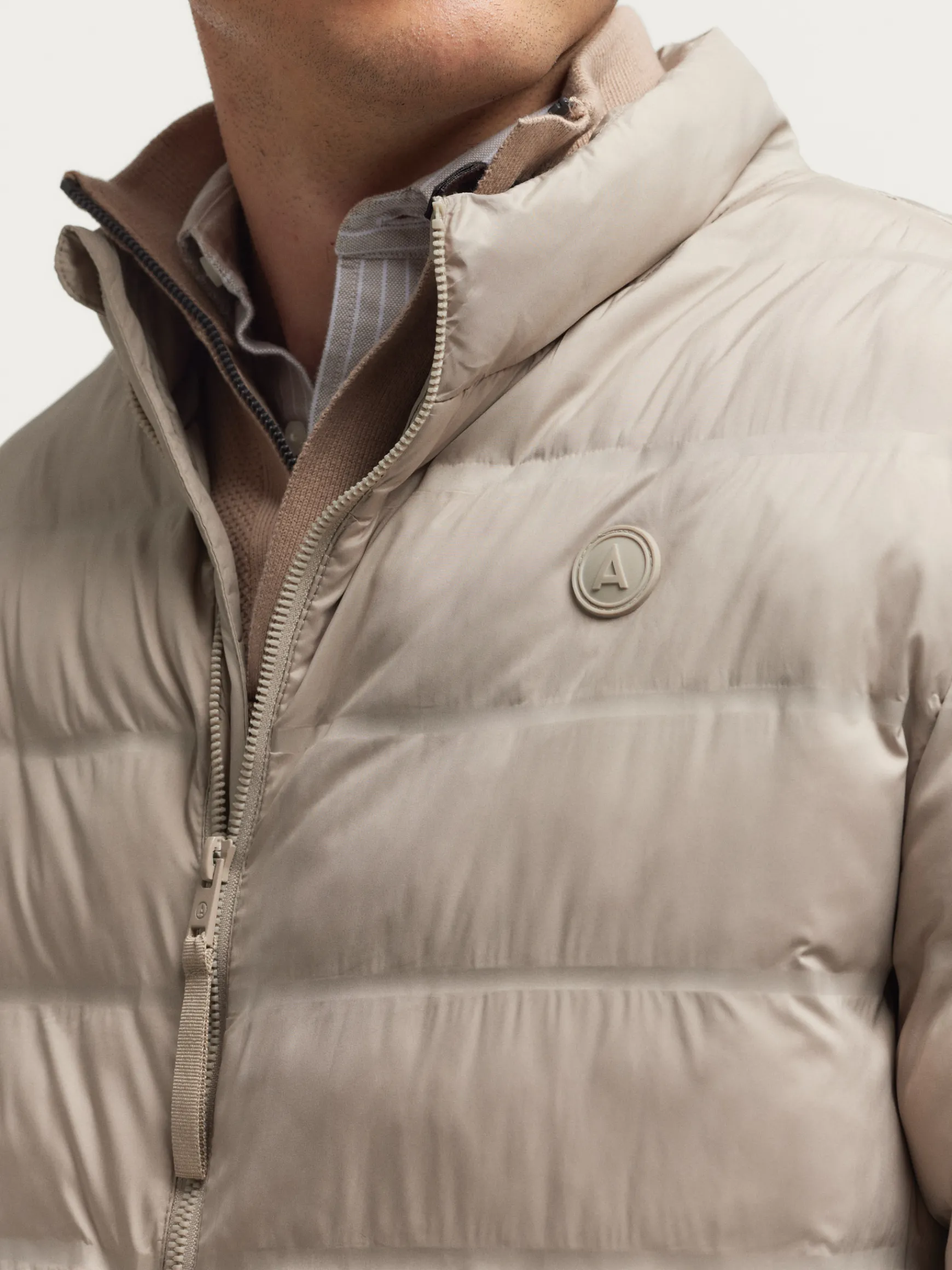 Alvaro Moreno Cazadoras Y Parkas|CAZADORA MONTREAL Beige