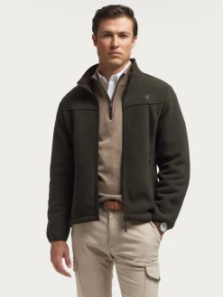 Alvaro Moreno Cazadoras Y Parkas|CAZADORA POLAR Verde