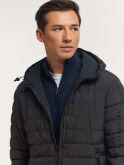 Alvaro Moreno Cazadoras Y Parkas|CAZADORA RATCHED REVERSIBLE | MARRÓN Azul Marino