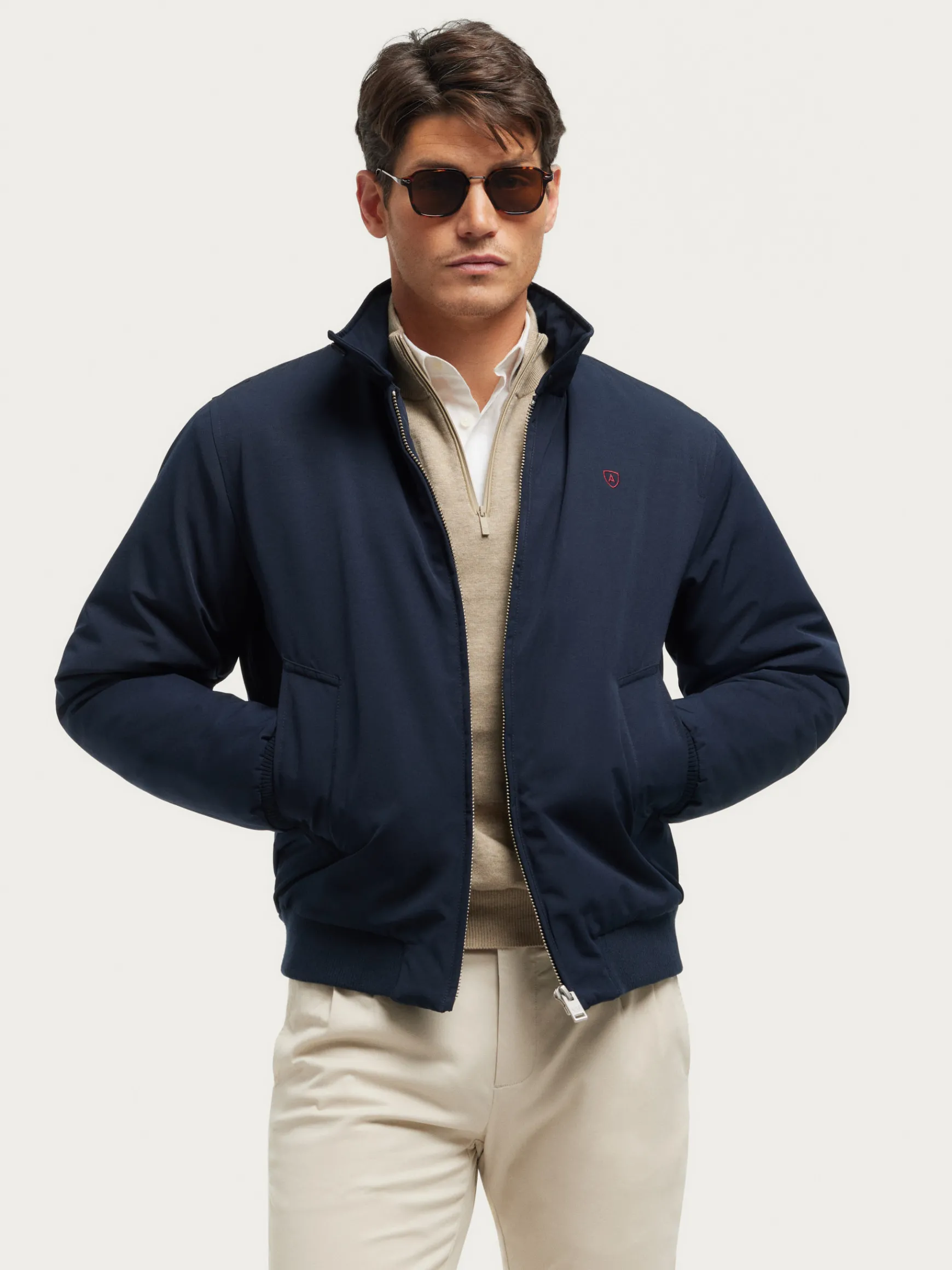 Alvaro Moreno Cazadoras Y Parkas|CAZADORA SMART Azul Marino