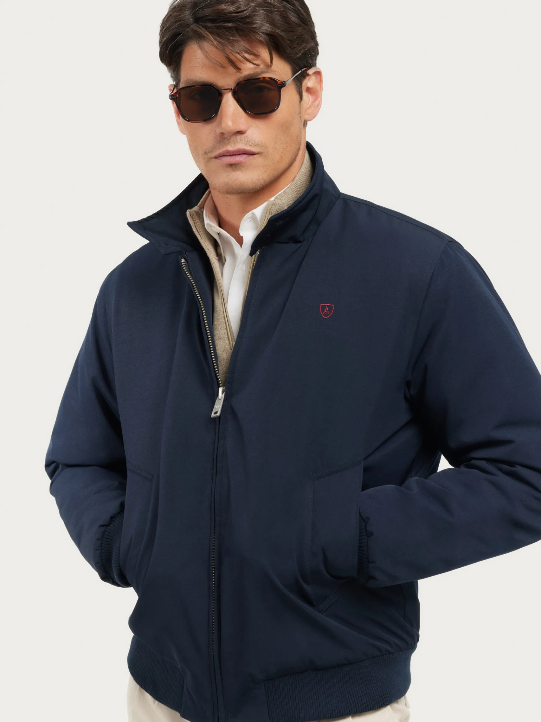 Alvaro Moreno Cazadoras Y Parkas|CAZADORA SMART Azul Marino