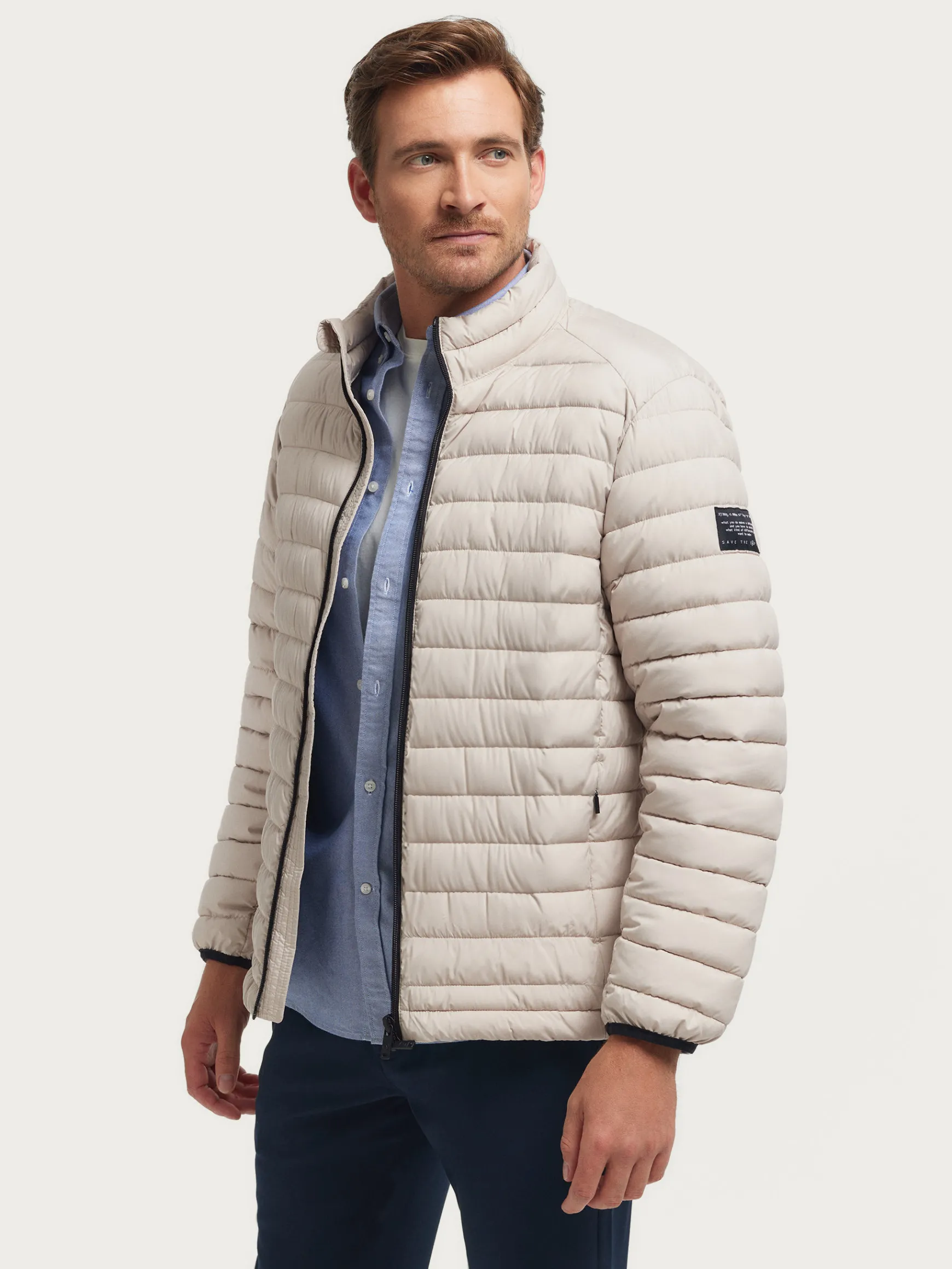 Alvaro Moreno Cazadoras Y Parkas|CAZADORA TROUT Crudo