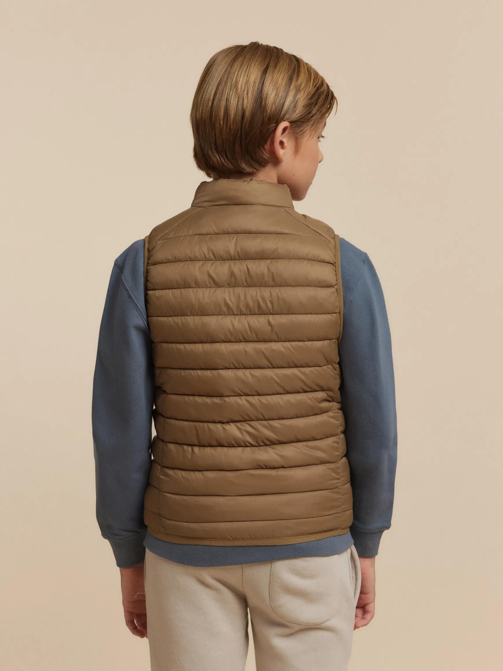 Alvaro Moreno Cazadoras Y Chalecos|CHALECO NIRO KIDS Mostaza