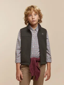 Alvaro Moreno Cazadoras Y Chalecos|CHALECO SIERRA KIDS Verde