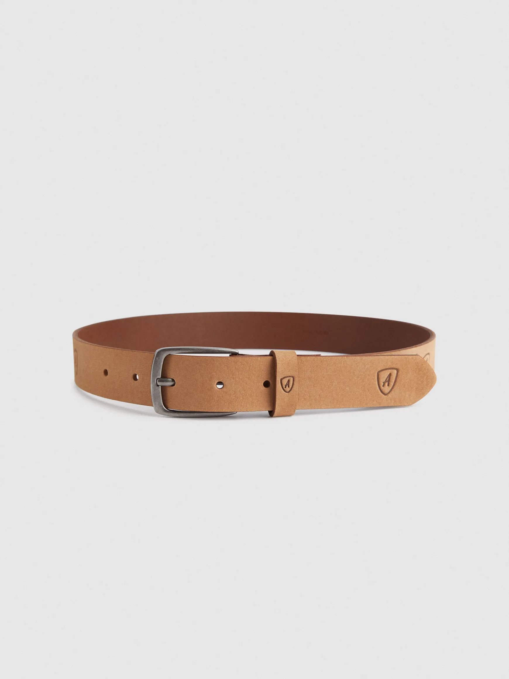 Alvaro Moreno Accesorios|CINTURON LOGO KIDS Camel