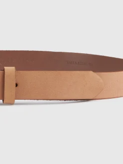 Alvaro Moreno Cinturones|CINTURON NOBUCK Beige