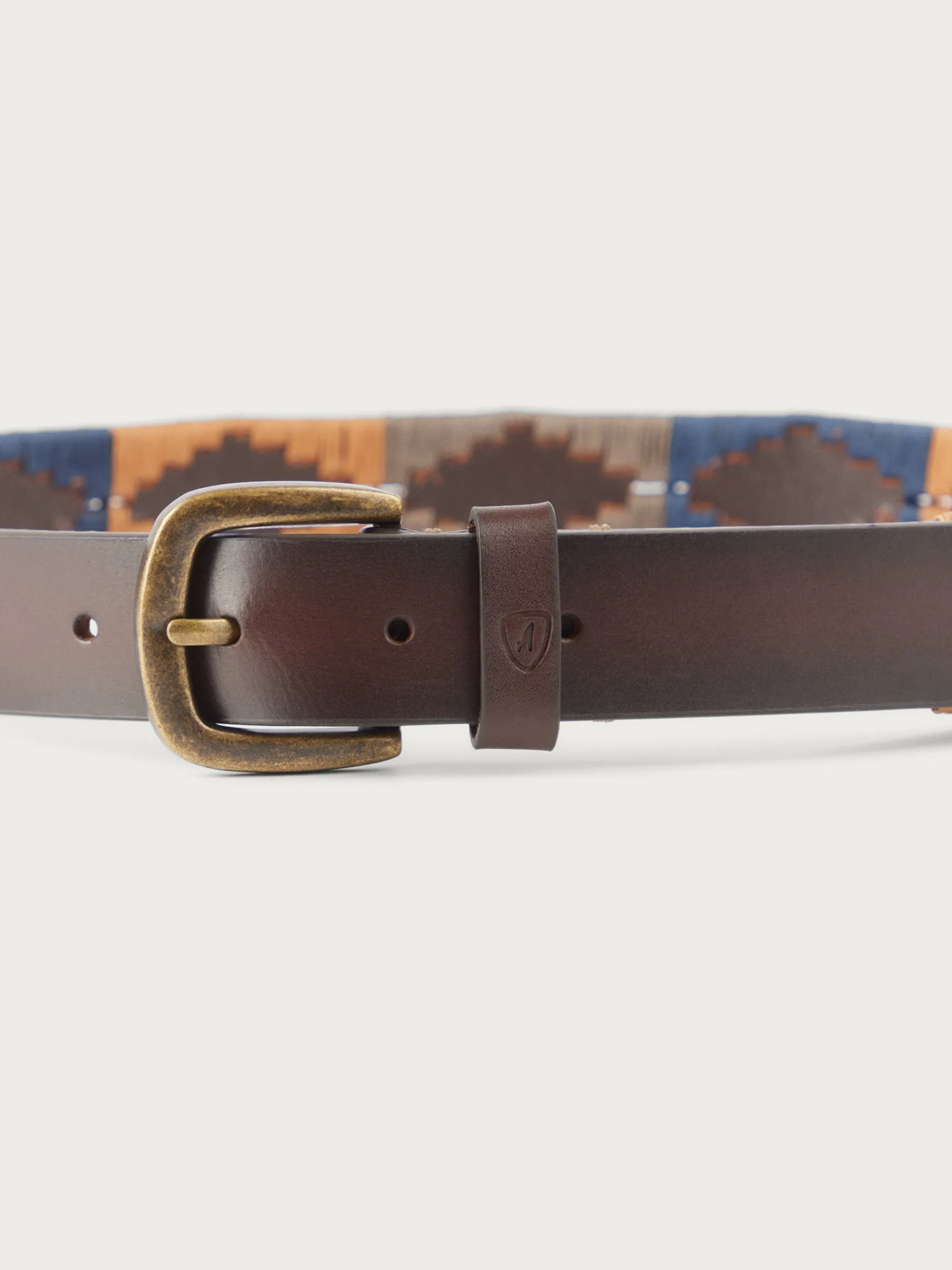 Alvaro Moreno Accesorios|CINTURON PAMPA KIDS Azul