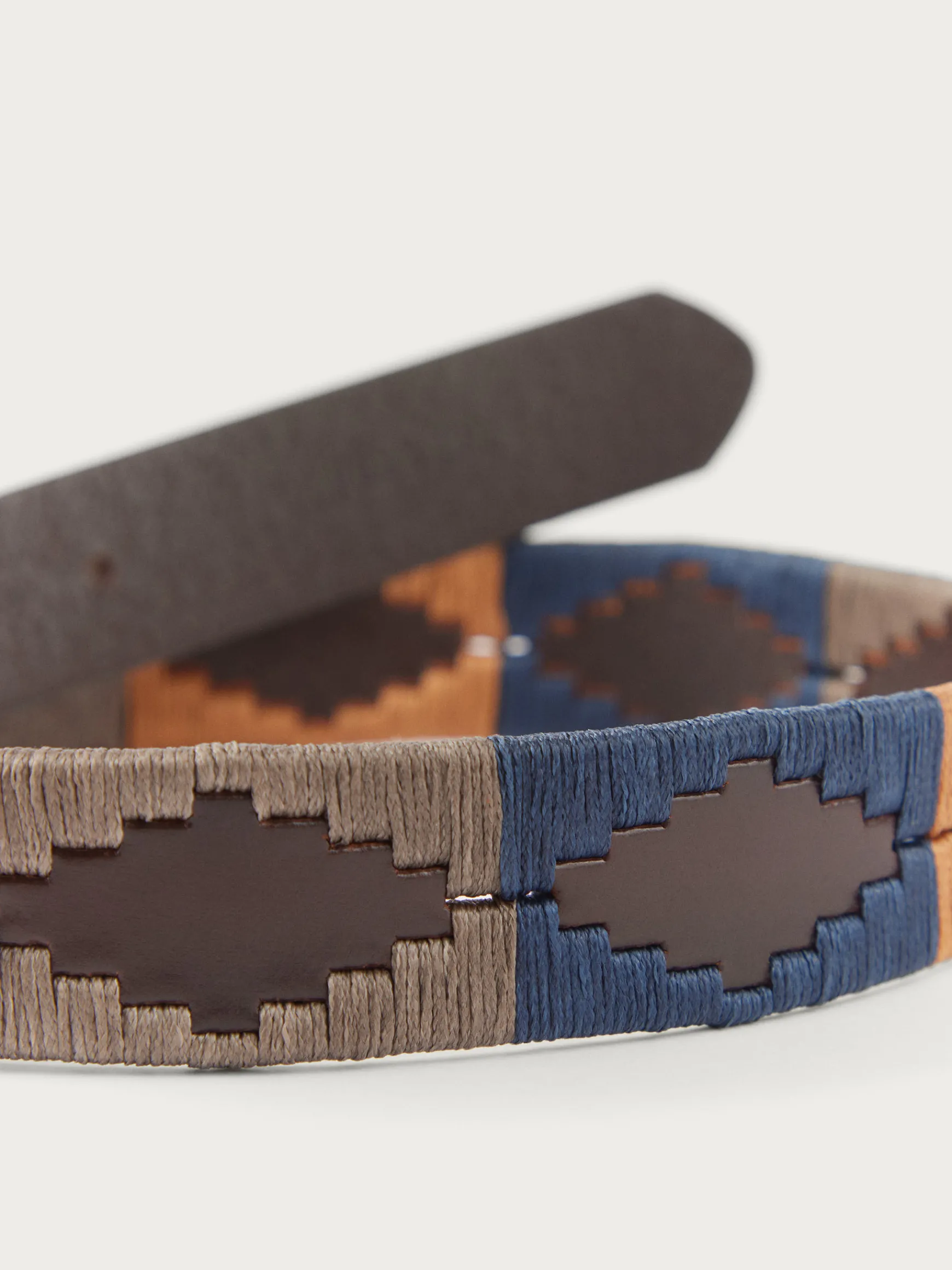 Alvaro Moreno Accesorios|CINTURON PAMPA KIDS Azul