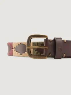 Alvaro Moreno Accesorios|CINTURON PAMPA KIDS Burdeos