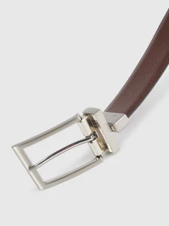 Alvaro Moreno Cinturones|CINTURON REVERSIBLE ROUGH Negro