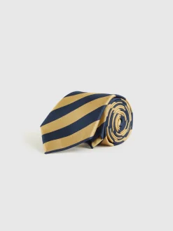 Alvaro Moreno Corbatas|Corbatas|CORBATA JACQUARD MF Amarillo