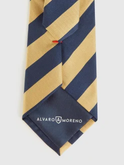 Alvaro Moreno Corbatas|Corbatas|CORBATA JACQUARD MF Amarillo