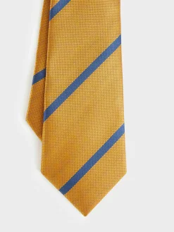 Alvaro Moreno Corbatas|Corbatas|CORBATA JACQUARD MF Amarillo