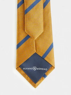 Alvaro Moreno Corbatas|Corbatas|CORBATA JACQUARD MF Amarillo