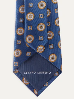 Alvaro Moreno Corbatas|Corbatas|CORBATA JACQUARD MF Amarillo
