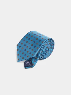 Alvaro Moreno Corbatas|Corbatas|CORBATA JACQUARD MF Azul