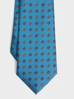 Alvaro Moreno Corbatas|Corbatas|CORBATA JACQUARD MF Azul