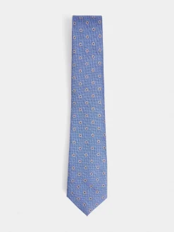 Alvaro Moreno Corbatas|Corbatas|CORBATA JACQUARD MF Azul