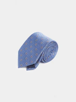 Alvaro Moreno Corbatas|Corbatas|CORBATA JACQUARD MF Azul
