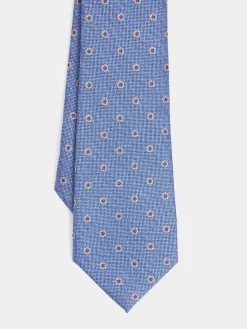 Alvaro Moreno Corbatas|Corbatas|CORBATA JACQUARD MF Azul