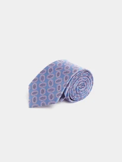 Alvaro Moreno Corbatas|Corbatas|CORBATA JACQUARD MF Azul