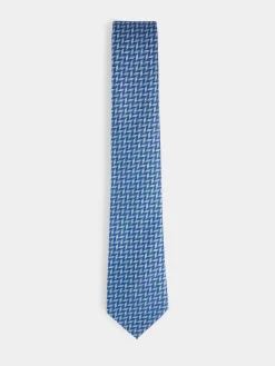 Alvaro Moreno Corbatas|Corbatas|CORBATA JACQUARD MF Azul