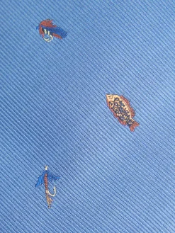 Alvaro Moreno Corbatas|Corbatas|CORBATA JACQUARD MF Azul