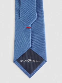Alvaro Moreno Corbatas|Corbatas|CORBATA JACQUARD MF Azul