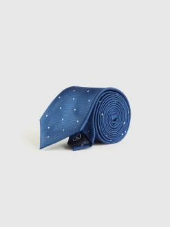 Alvaro Moreno Corbatas|Corbatas|CORBATA JACQUARD MF Azul