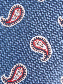 Alvaro Moreno Corbatas|Corbatas|CORBATA JACQUARD MF Azul