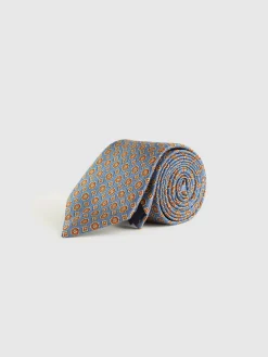 Alvaro Moreno Corbatas|Corbatas|CORBATA JACQUARD MF Azul