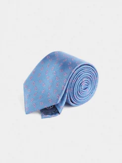 Alvaro Moreno Corbatas|Corbatas|CORBATA JACQUARD MF Azul