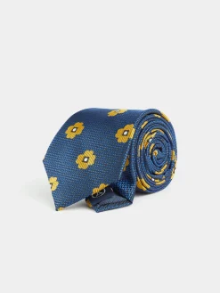 Alvaro Moreno Corbatas|Corbatas|CORBATA JACQUARD MF Azul