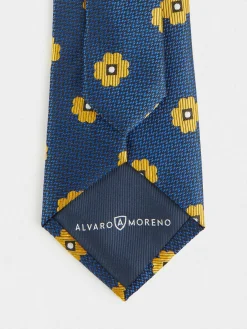 Alvaro Moreno Corbatas|Corbatas|CORBATA JACQUARD MF Azul