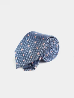 Alvaro Moreno Corbatas|Corbatas|CORBATA JACQUARD MF Azul