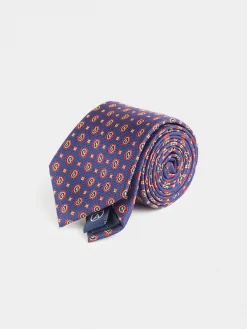 Alvaro Moreno Corbatas|Corbatas|CORBATA JACQUARD MF Azul