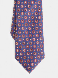 Alvaro Moreno Corbatas|Corbatas|CORBATA JACQUARD MF Azul