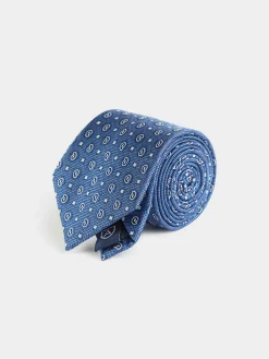 Alvaro Moreno Corbatas|Corbatas|CORBATA JACQUARD MF Azul