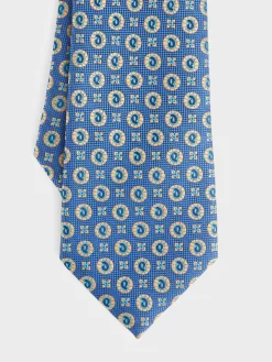 Alvaro Moreno Corbatas|Corbatas|CORBATA JACQUARD MF Azul